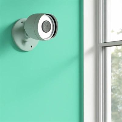 Sacramento vivint camera facing a window